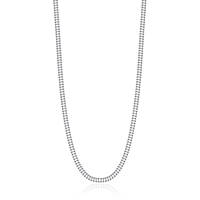 necklace Steel woman jewel Zircons, Semiprecious CK1785