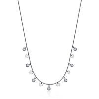 necklace Steel woman jewel Zircons, Semiprecious CK1789