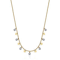 necklace Steel woman jewel Zircons, Semiprecious CK1790