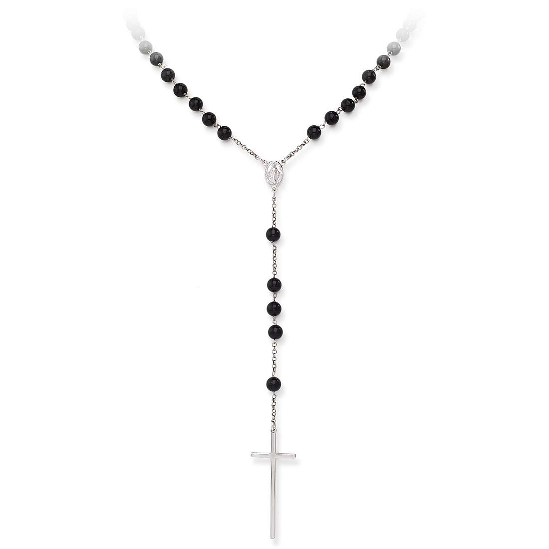necklace unisex jewel Amen with crucifix CROBON60