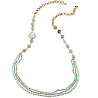 necklace with beads Sovrani Cristal Magique for woman J7249