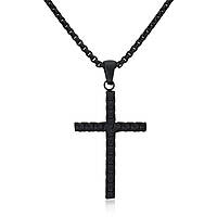 necklace with cross man jewel Travis Kane TK-C002B