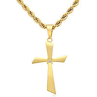 necklace with cross man jewel Travis Kane TK-C048G