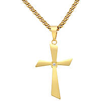 necklace with cross man jewel Travis Kane TK-C048GM