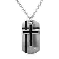 necklace with cross man jewel Travis Kane TK-C313S