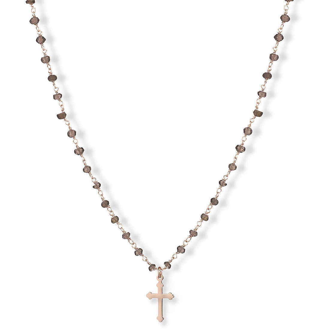 necklace woman jewel Amen Romance with crucifix QF90RCR