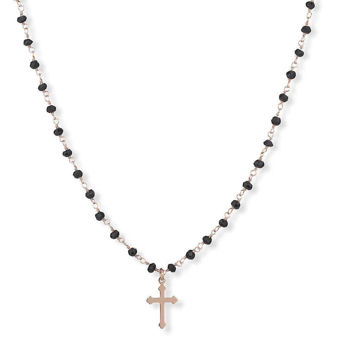 necklace woman jewel Amen Romance with crucifix SP70RCR