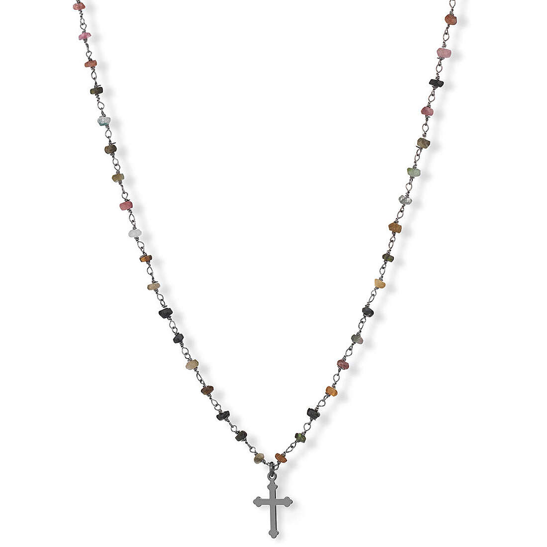 necklace woman jewel Amen Romance with crucifix TO90NCR