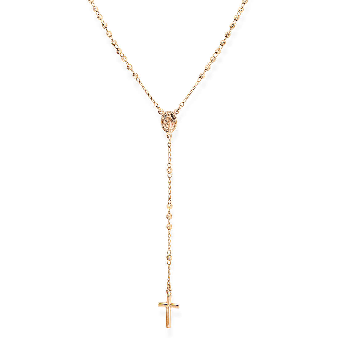 necklace woman jewel Amen Rosari with crucifix CRO30RD