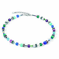 necklace woman jewellery Coeur De Lion Geocube 2838/10-0608