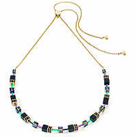 necklace woman jewellery Coeur De Lion Geocube 3035/10-1315
