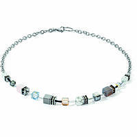 necklace woman jewellery Coeur De Lion Geocube 3040/10-1210