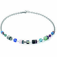 necklace woman jewellery Coeur De Lion Geocube 3040/10-1561