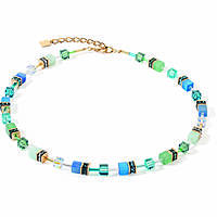 necklace woman jewellery Coeur De Lion Geocube 4905/10-0506