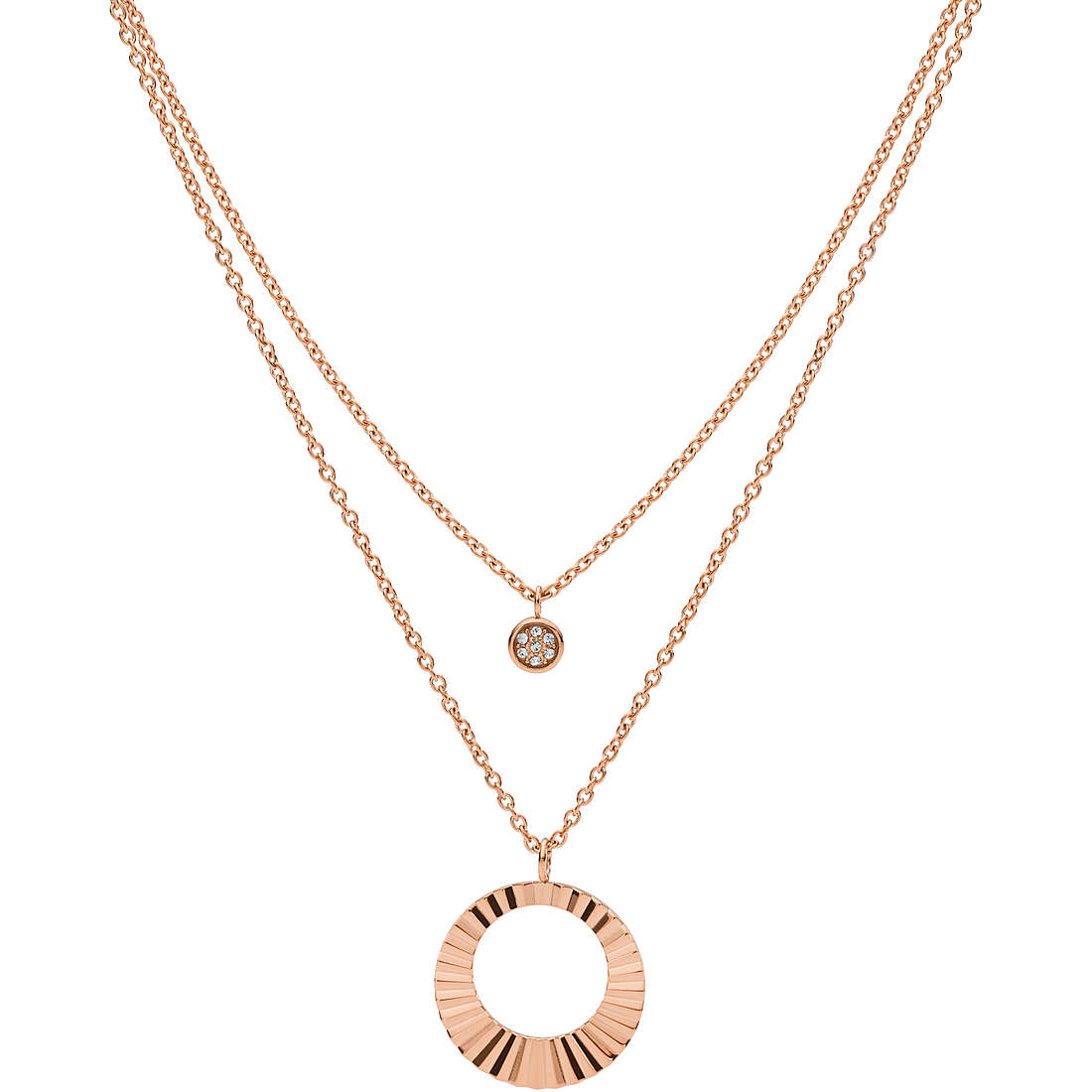 necklace woman jewellery Fossil Classics JF03546791