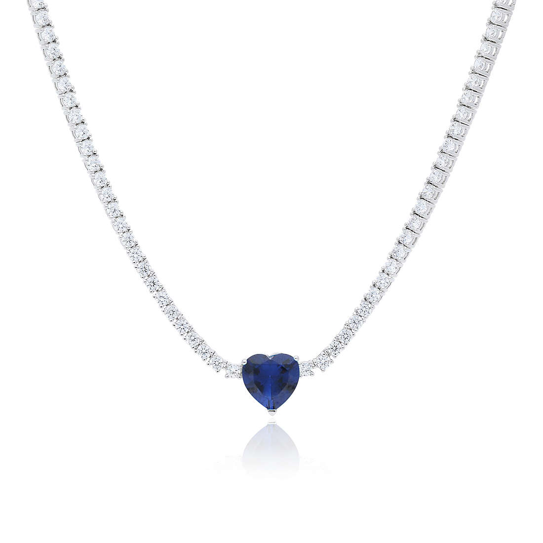 necklace woman jewellery GioiaPura Amore Eterno INS026CT005RHBL-38