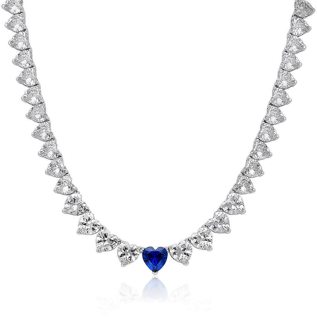 necklace woman jewellery GioiaPura Amore Eterno INS028CT505RHBL