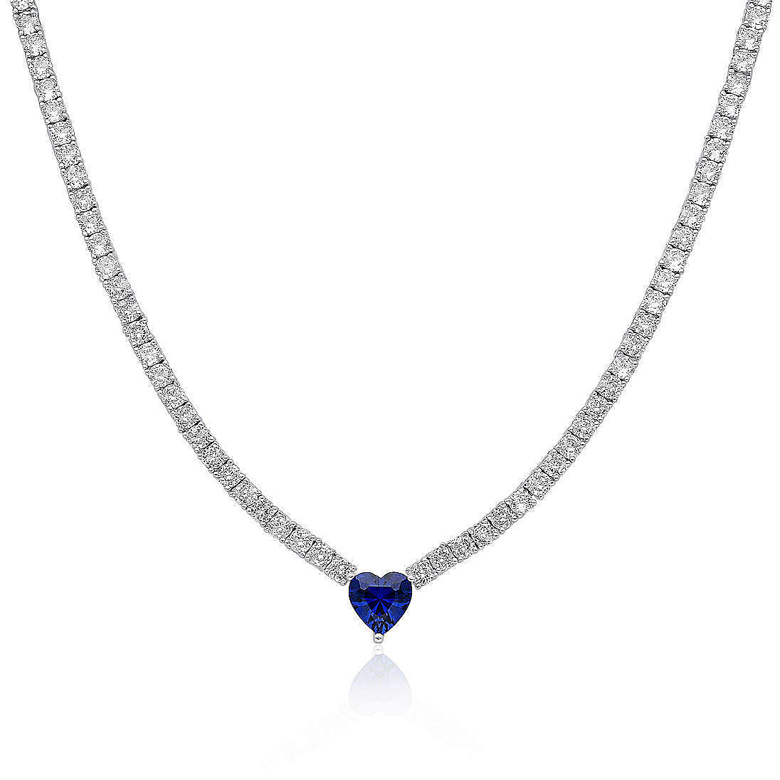 necklace woman jewellery GioiaPura Amore Eterno INS035CT025RHBL
