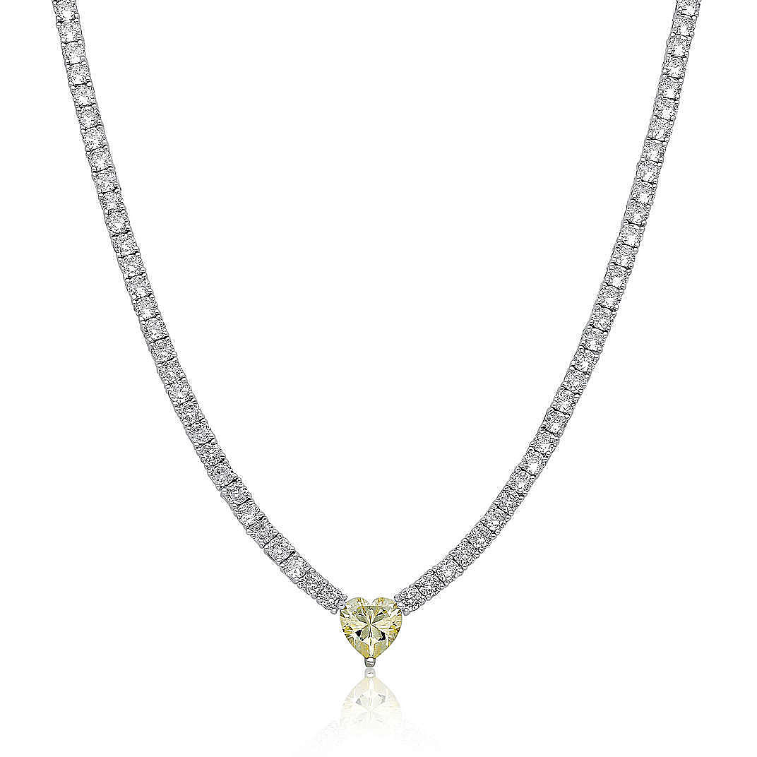 necklace woman jewellery GioiaPura Amore Eterno INS035CT025RHGI