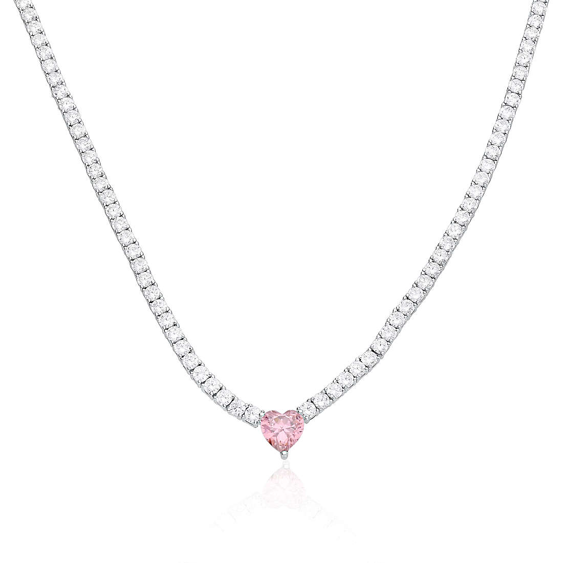 necklace woman jewellery GioiaPura Amore Eterno INS035CT025RHLP