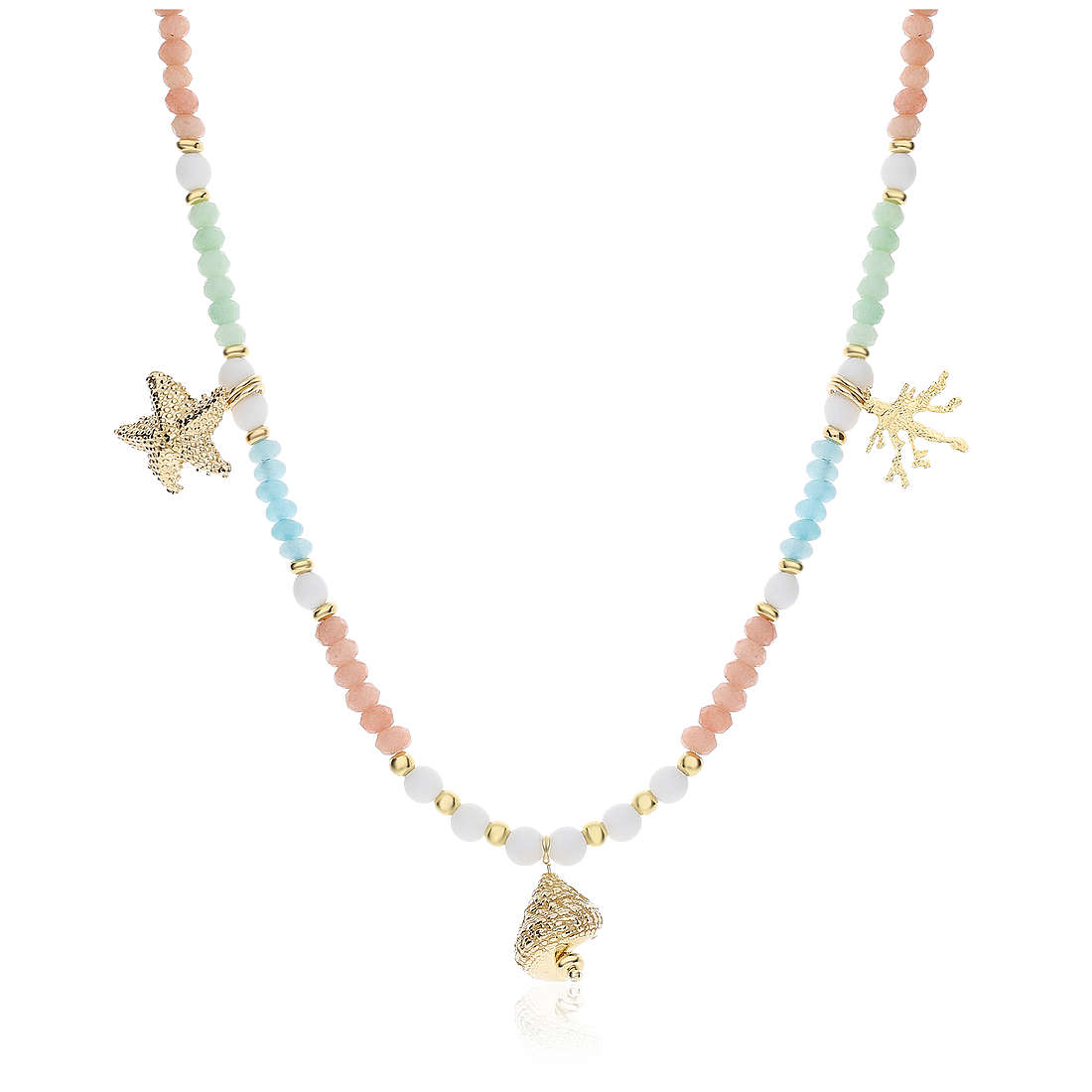 necklace woman jewellery GioiaPura GYCARP0411-G