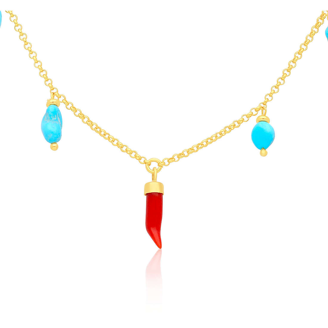 necklace woman jewellery GioiaPura GYCARP0693-G