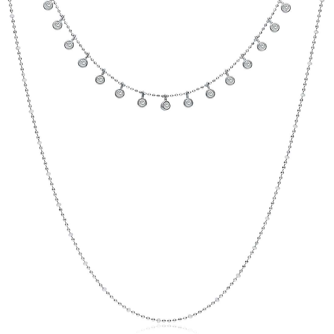necklace woman jewellery GioiaPura GYCARZ0093-W