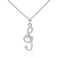 necklace woman jewellery GioiaPura INS007CT033RHWH