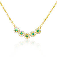 necklace woman jewellery GioiaPura INS007CT040PLVE