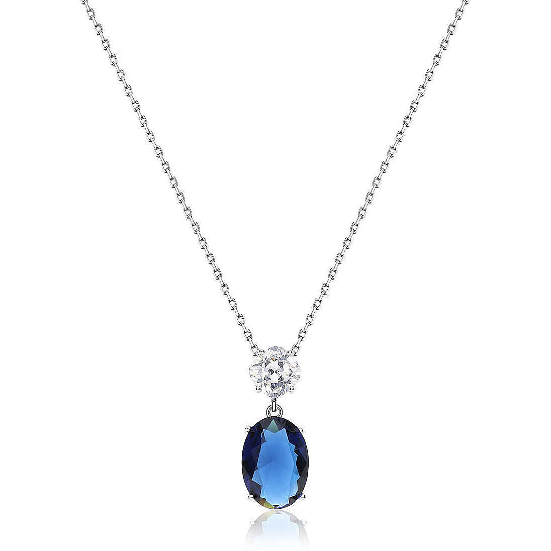 necklace woman jewellery GioiaPura INS028CT182BL