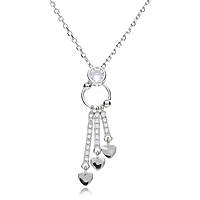 necklace woman jewellery GioiaPura INS028CT265RHWH