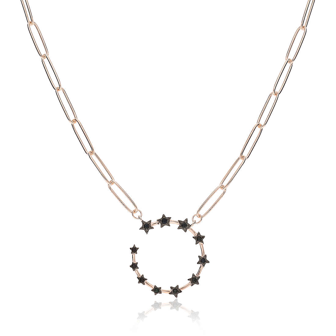 necklace woman jewellery GioiaPura INS028CT275RSNE