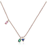 necklace woman jewellery GioiaPura INS028CT293RSMU