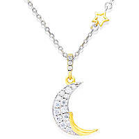 necklace woman jewellery GioiaPura INS028CT333PLWH