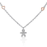 necklace woman jewellery GioiaPura INS028CT416RHWH