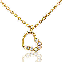 necklace woman jewellery GioiaPura INS028CT421PLWH