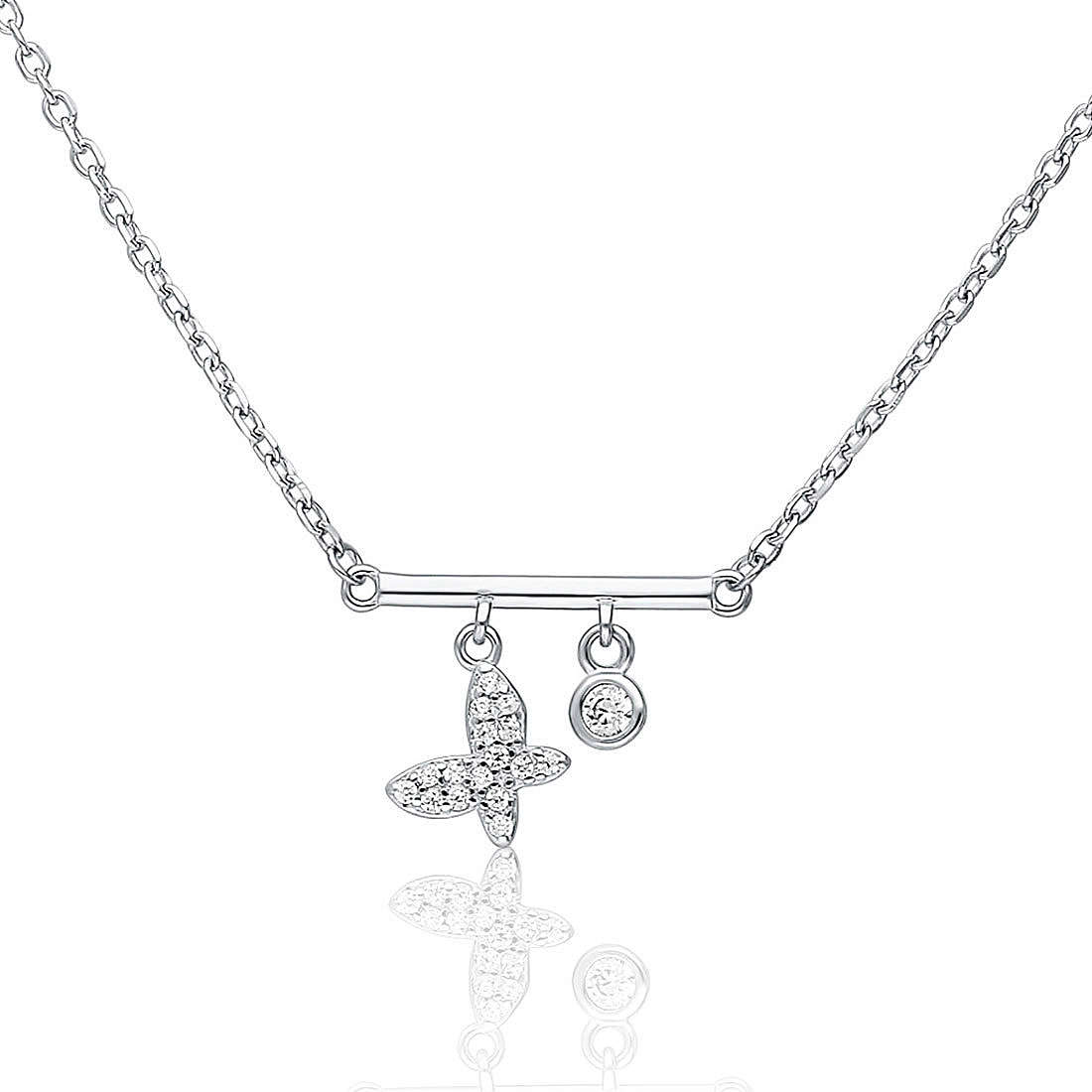 necklace woman jewellery GioiaPura INS028CT426RHWH