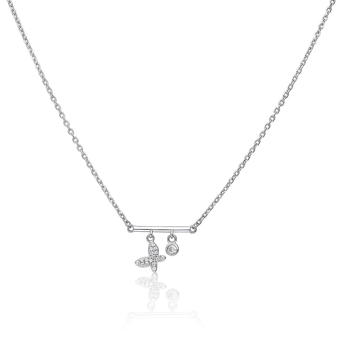 necklace woman jewellery GioiaPura INS028CT426RHWH