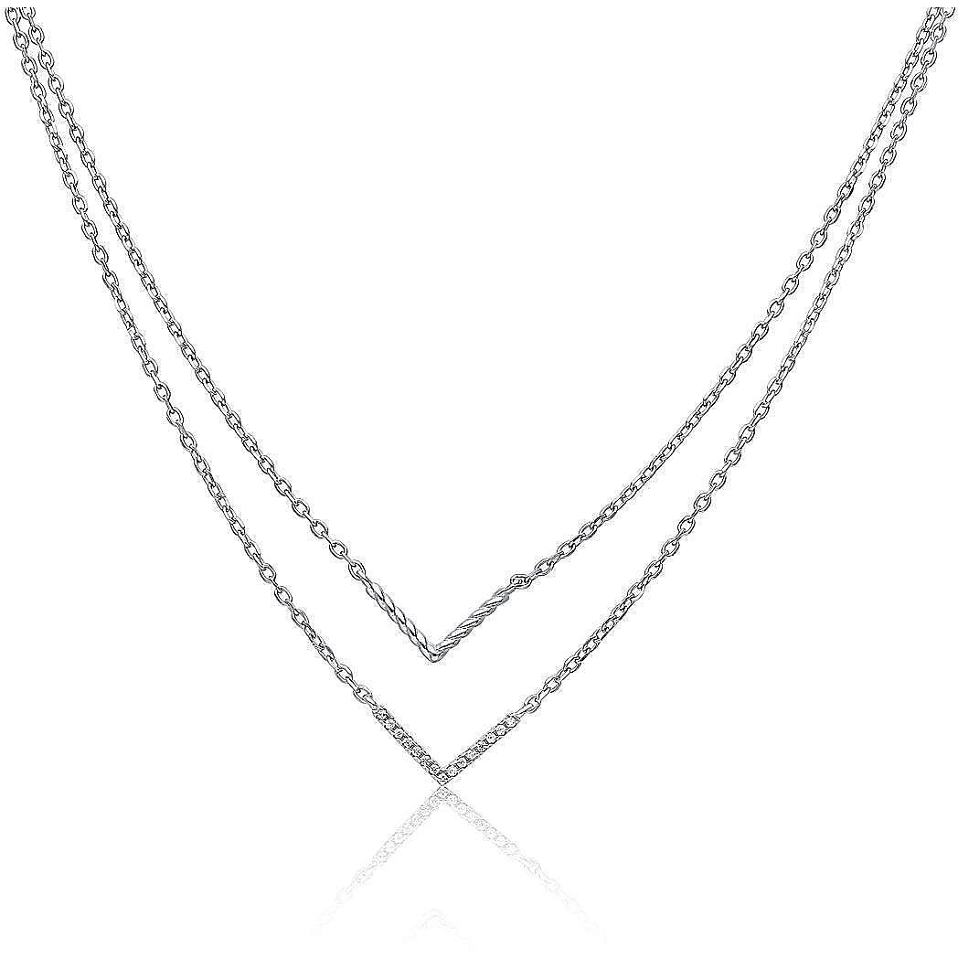 necklace woman jewellery GioiaPura INS028CT432RHWH