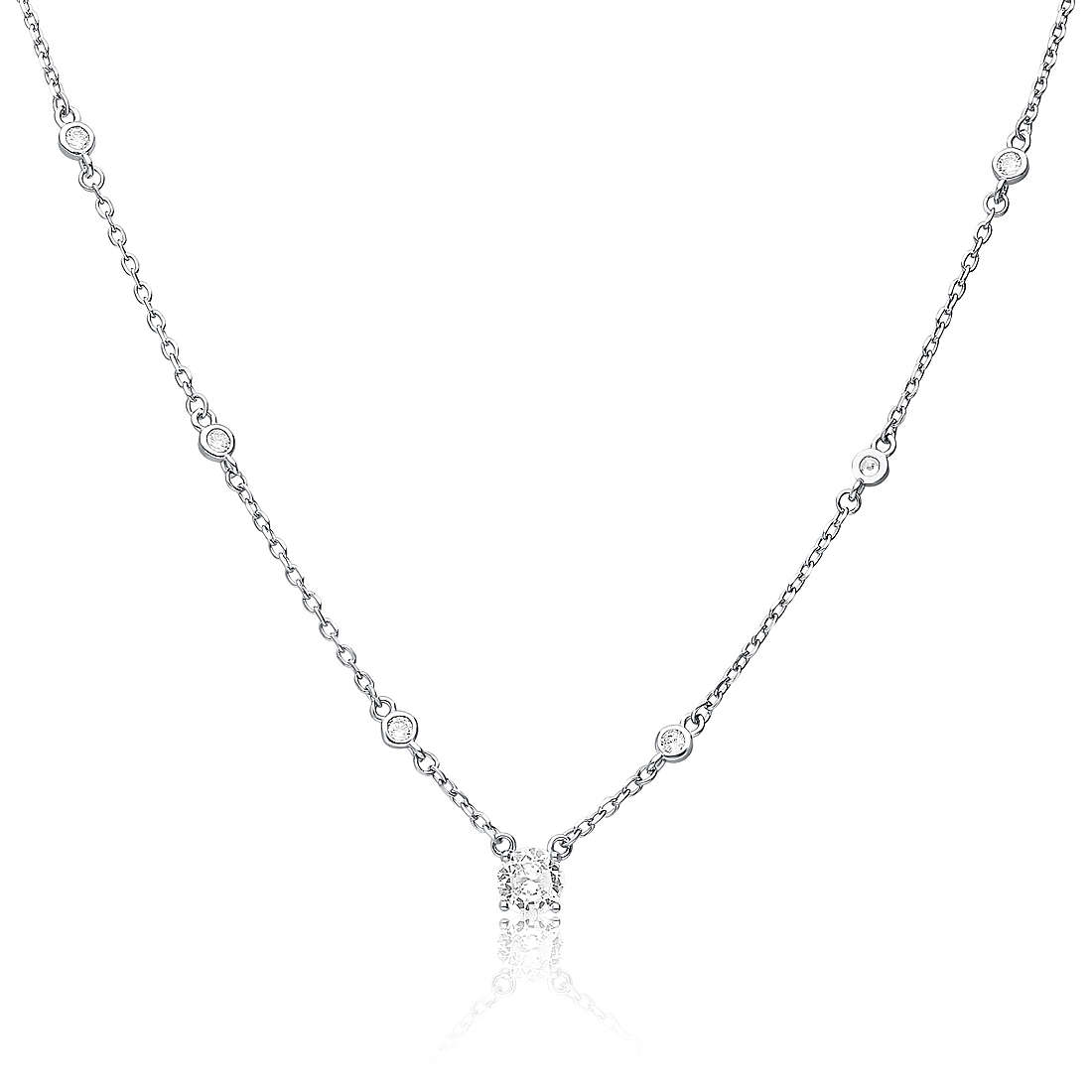 necklace woman jewellery GioiaPura INS028CT438RHWH