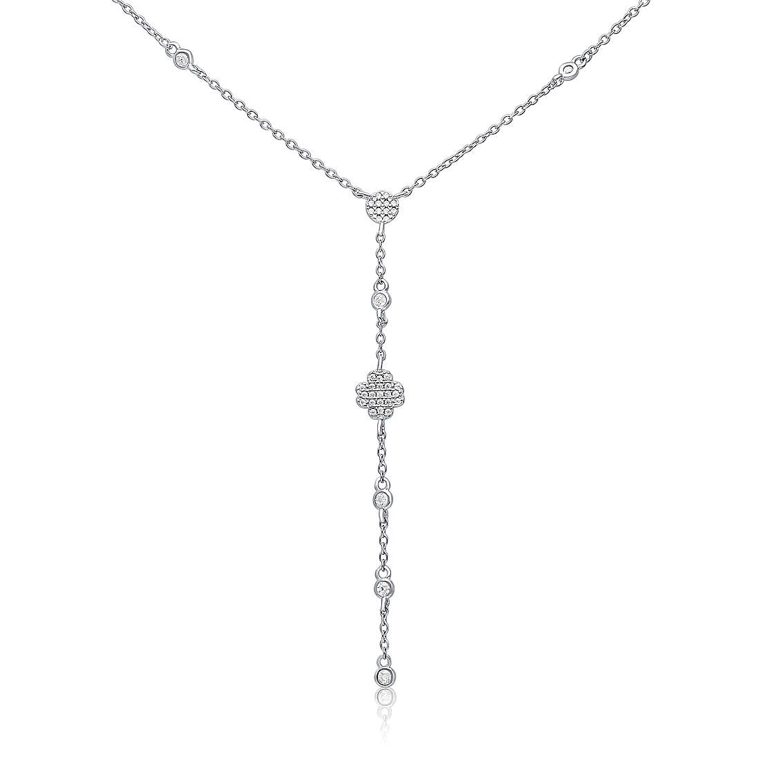 necklace woman jewellery GioiaPura INS028CT503RHWH