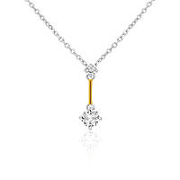 necklace woman jewellery GioiaPura INS028CT513PLWH