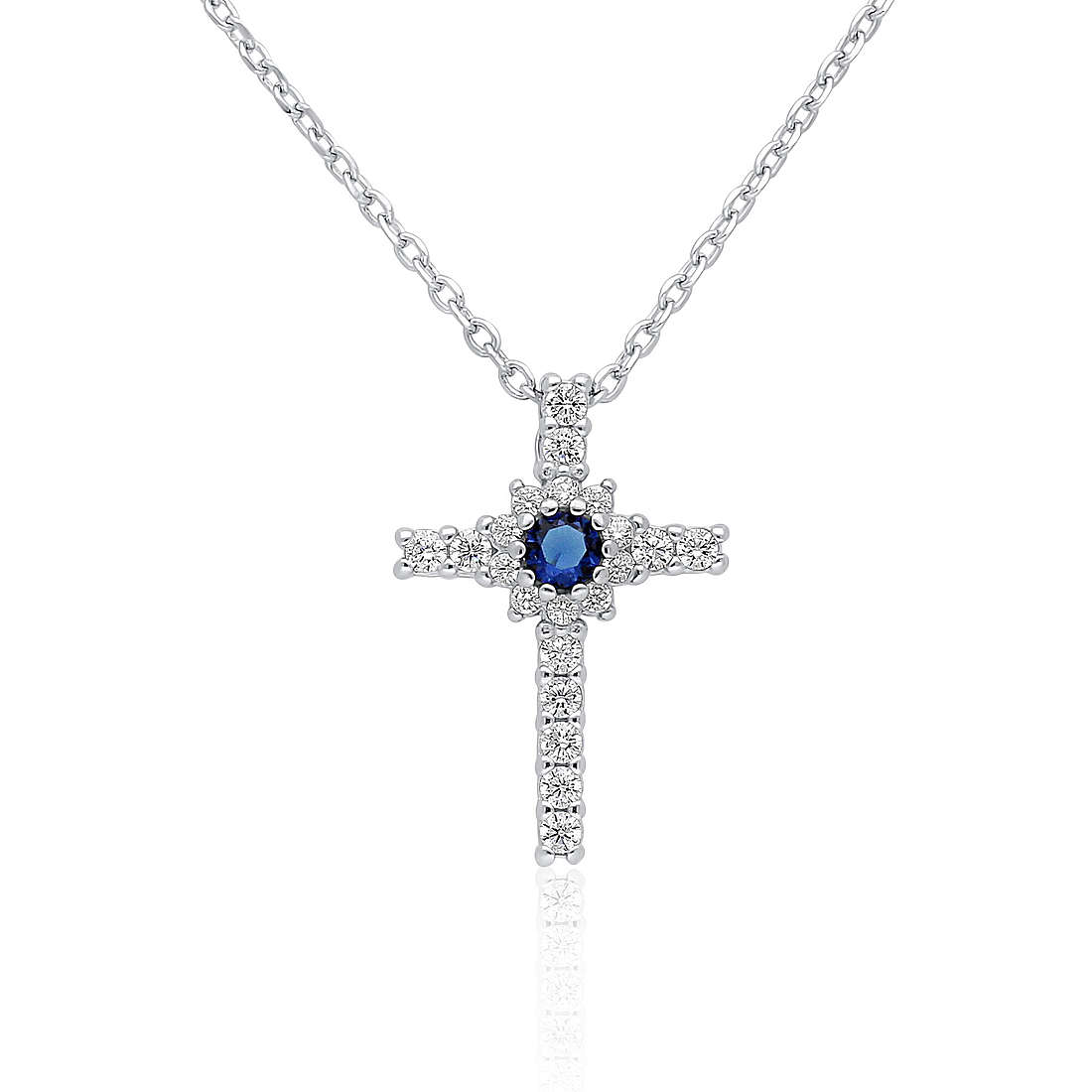 necklace woman jewellery GioiaPura INS028CT515RHBL