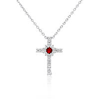 necklace woman jewellery GioiaPura INS028CT515RHRO