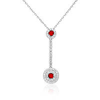 necklace woman jewellery GioiaPura INS028CT517RHRO