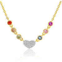 necklace woman jewellery GioiaPura INS028CT520PLMU