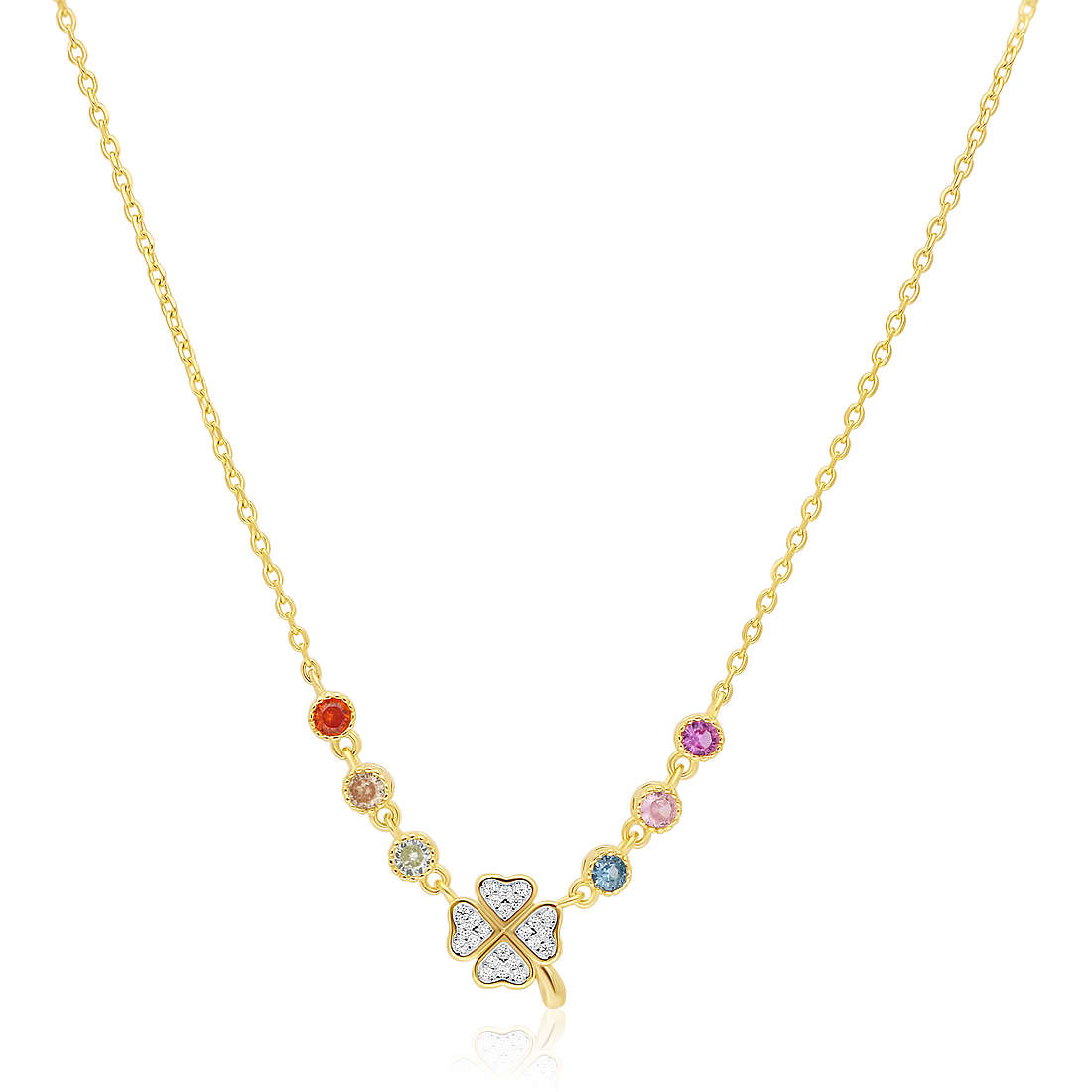 necklace woman jewellery GioiaPura INS028CT521PLMU