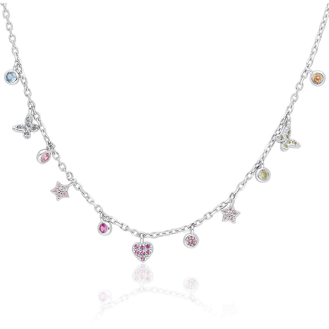 necklace woman jewellery GioiaPura INS028CT522RHMU