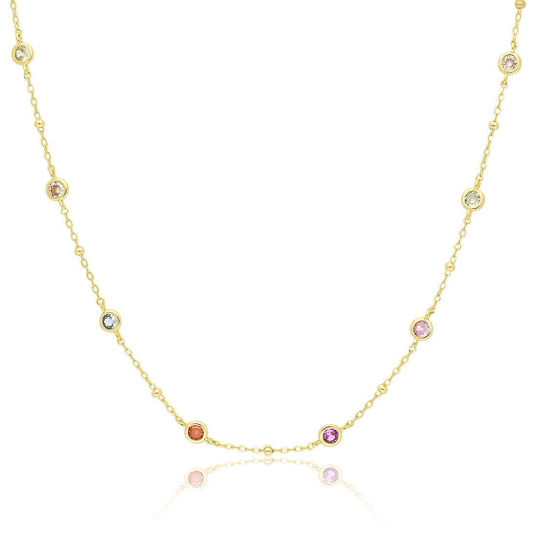 necklace woman jewellery GioiaPura INS028CT523PLMU