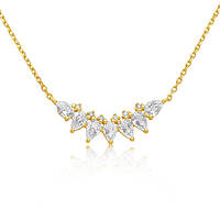 necklace woman jewellery GioiaPura INS028CT544PLWH